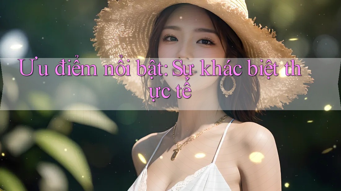 Ưu điểm nổi bật: Sự khác biệt thực tế Ưu điểm nổi bật: Sự khác biệt thực tế