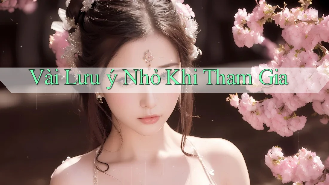 Vài Lưu ý Nhỏ Khi Tham Gia