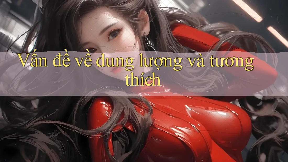 Vấn đề về dung lượng và tương thích Vấn đề về dung lượng và tương thích
