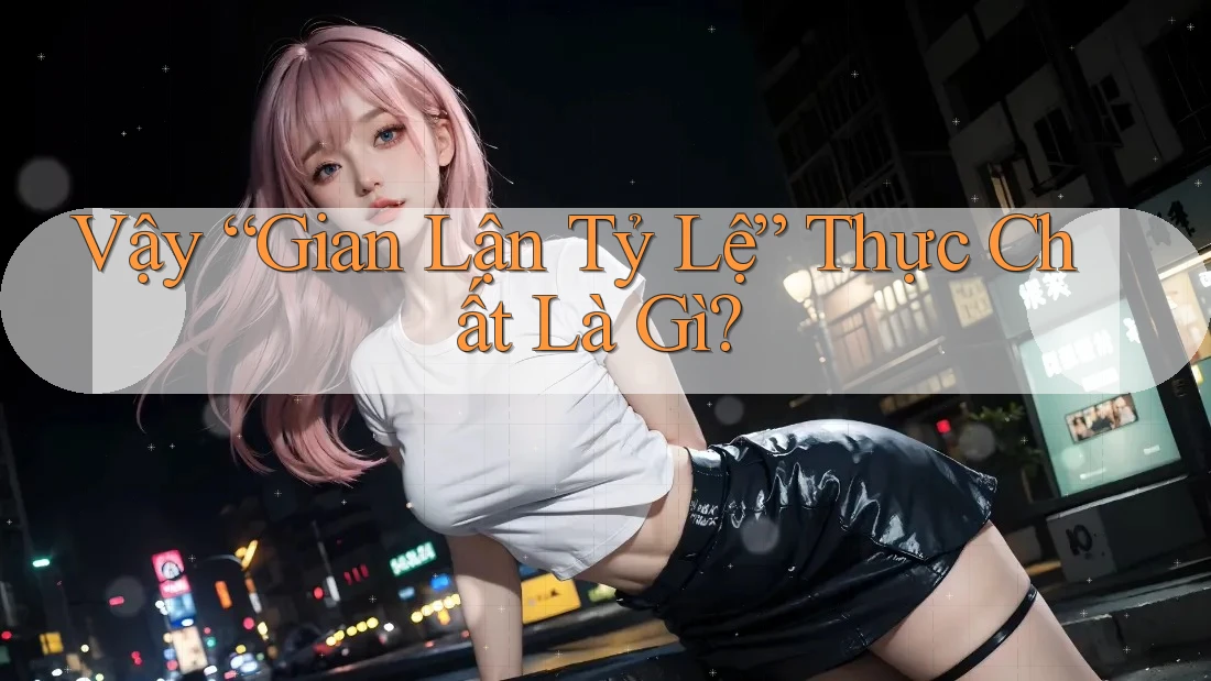 Vậy “Gian Lận Tỷ Lệ” Thực Chất Là Gì? Vậy “Gian Lận Tỷ Lệ” Thực Chất Là Gì?