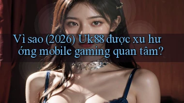 Vì sao (2026) Uk88 được xu hướng mobile gaming quan tâm