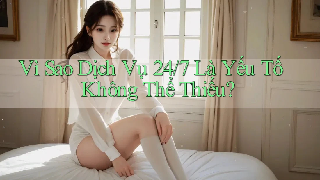Vì Sao Dịch Vụ 24/7 Là Yếu Tố Không Thể Thiếu? Vì Sao Dịch Vụ 24/7 Là Yếu Tố Không Thể Thiếu?